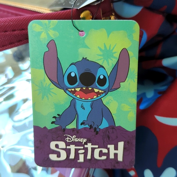 BIOWORLD x DISNEY | Adorable Lilo & Stitch Floral🌸Travel Tote ~ 3-Piece Set - Picture 5 of 10
